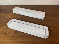 2x Hoffmeister Badleuchte / Spiegelleuchte – mit Steckdose – ungetestet