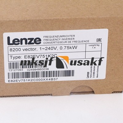 E82EV751_2C NEW LENZE E82EV751K2C 8200 Vector 0.75kW INVERTER Fast delivery