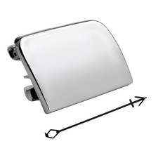 Rear Bumper Tow Hook Eye Cap Cover Chrome Fits For 2015-2019 Mercedes-Benz