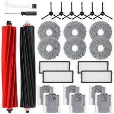 26 Pack Replacement Accessories for Roborock Qrevo Master/Qrevo Slim Robot Va...