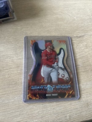 2026 Bowman Chrome MIKE TROUT Power Chords Die-Cut LA Angels INSERT SP