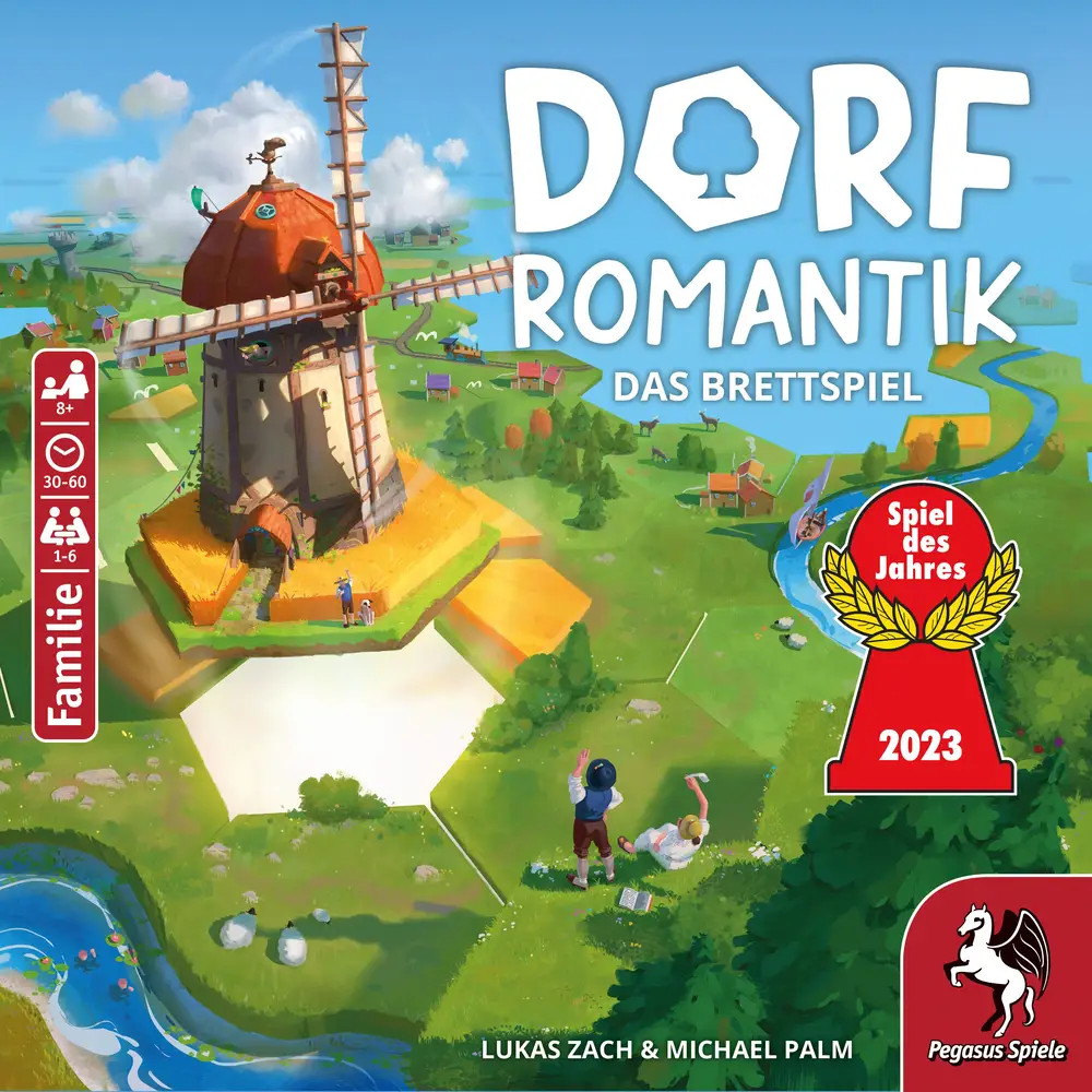 Pegasus Spiele 51240G Dorfromantik *Spiel des Jahres 2023* Brettspiele - Bild 10