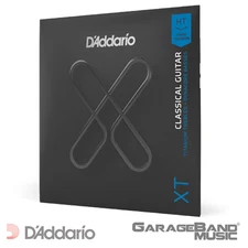 D'Addario Hard Tension, XT Dynacore/Titanium Coated Classical Strings, XTC46TT