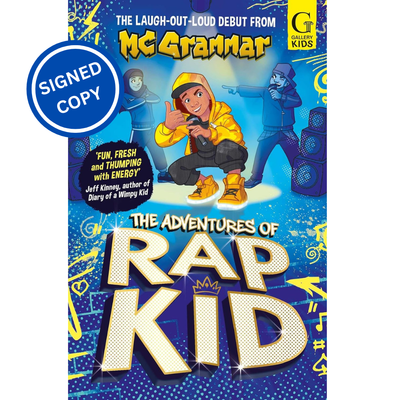 Signed Book - The Adventures of Rap Kid by MC Grammar First