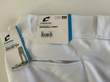 Champro XXL Baseball Pants White Triple Crown 2.0 Open Bottom NEW
