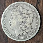 1880 p morgan silver dollar