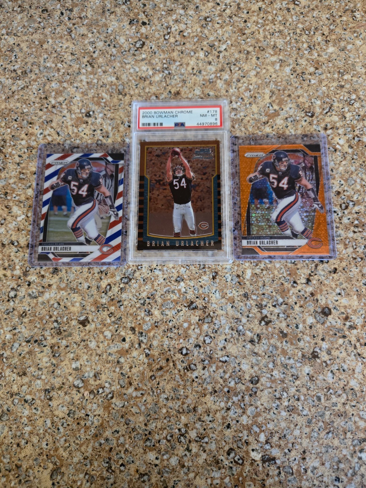 Brian Urlacher 2000 Bowman Chrome Rookie #178 PSA 8 NM-MT