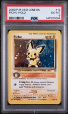 2000 POKEMON NEO GENESIS #12 PICHU-HOLO PSA 6 on eBay