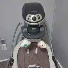 Graco Infant Baby Swing Brown Beige Soothing Vibration Music