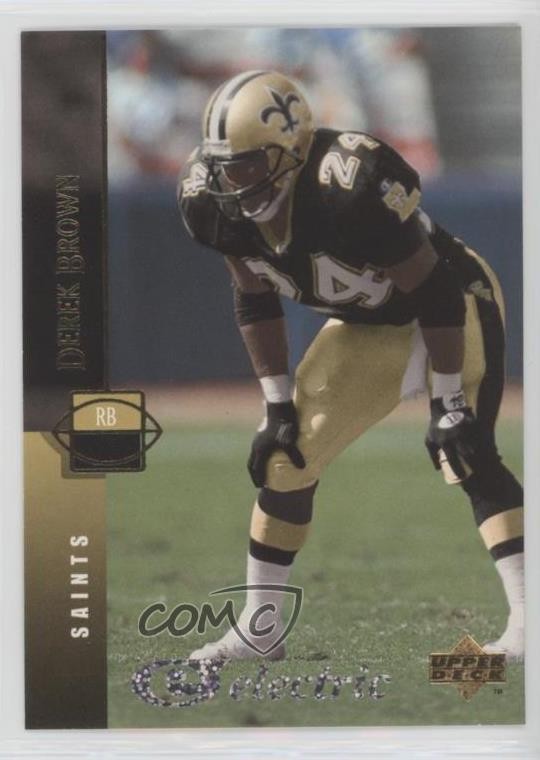 1994 Upper Deck Electric Silver Derek Brown #289 1my2