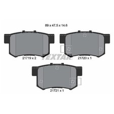 Satz Bremsbeläge Bremsklötze hinten für Suzuki Kizashi FR Swift 3 MZ | 242710