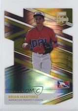 2020 Elite Extra Edition Aspirations Gold Die-Cut 9/24 Brian Martinez #192 1dm4