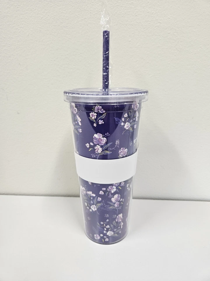 Taza floral púrpura Vera Bradley Foto 4 de 4