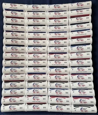 2022-2025 P-D-S American Women Quarters Set - 60 Uncirculated U.S. Mint Rolls