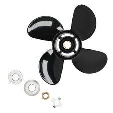 4 Blade Aluminum Propeller for Mercury 25HP 30HP 1999-2010 13 Spline