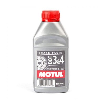 Motul Motul Dot 3 & 4 Brake Fluid 0.5L
