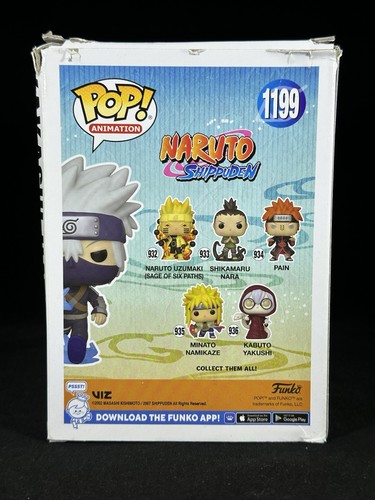 Funko POP! Animation Naruto Shippuden Kakashi Hatake #1199 *Box Damage* - Picture 4 of 9