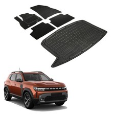 Kofferraumwanne Fußmatten Set Für Dacia Duster 4x2 LPG Ab 2024