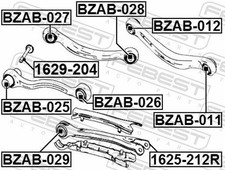 Für FEBEST 1625-212R REAR TRANSVERSE LINK