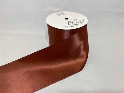 3mm 7mm 10mm 15mm 25mm 38mm 50mm 100mm KASTANIE DUNKELBRAUN Satinband doppelt