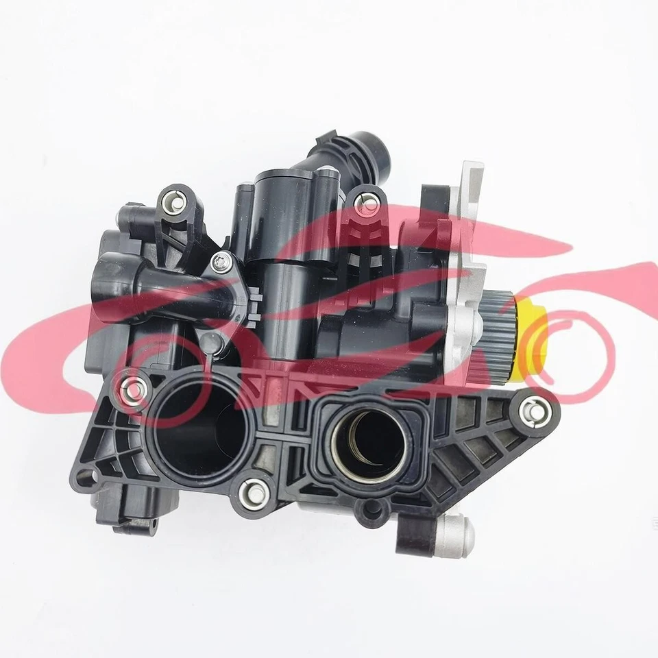 Water Pump Thermostat Housing Fits For Audi A3 A4 A6 VW 1.8T 2.0T EA888 Gen3 - Image 4 of 4
