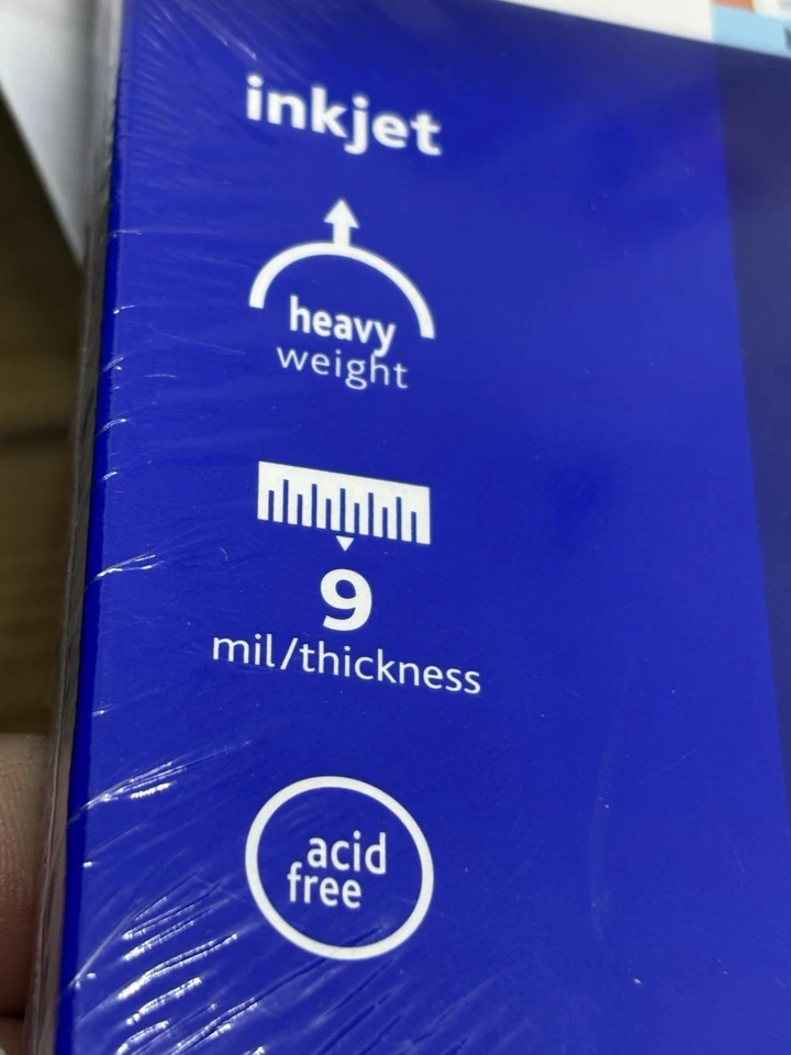 LOT OF 3 OFFICE DEPOT HIGH GLOSS PREMIUM PHOTO PAPER 4 X 6 INKJET HEAVY WEIGHT - Image 4 of 4