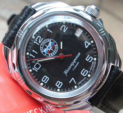 Vostok Komandirsky Mechanical Manual Winding Wrist Watch 211951