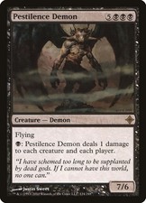 Pestilence Demon - 124 / English / Near Mint MTG