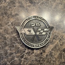 Belt Buckle - Corvette 25th Anniversary Limited Edition  1144