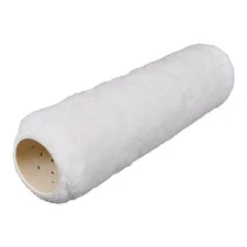 Wagner 0155206K White Polyester Lint Free Paint Roller Cover 9 W x 3/8 Nap in.