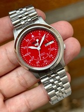 Seiko 5 7s26-02J0 SNK803 daydate stainless steel automatic mens wrist watch
