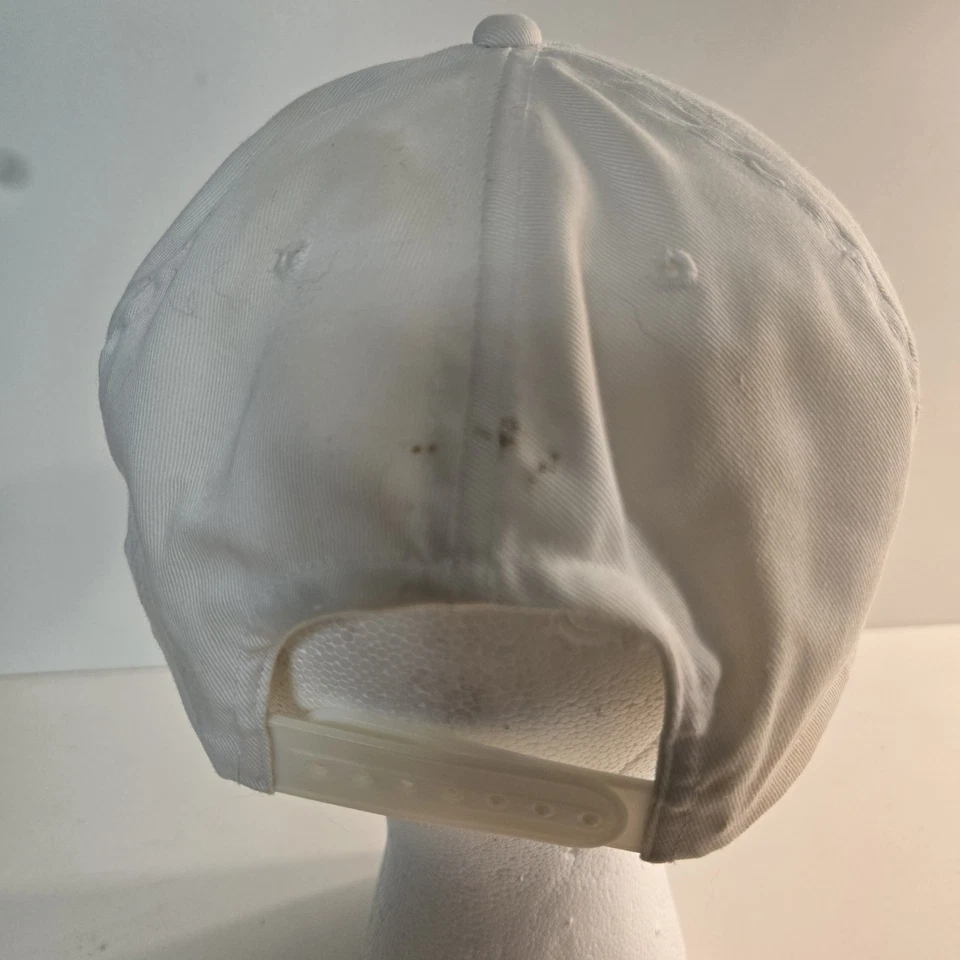 Sombrero de camionero vintage Carrier talla única blanco con detalle de trenza Foto 4 de 4