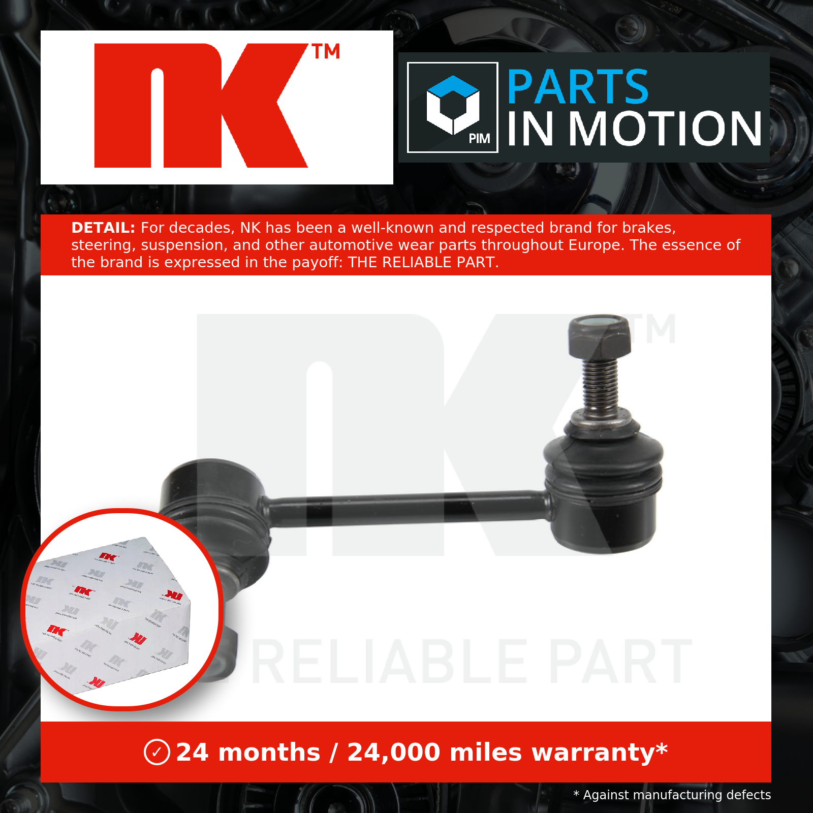 Stabilizer Link Coupling Rod 5111014 NK for ALFA ROMEO GIULIETTA 4C 4C SPIDER - Image 7