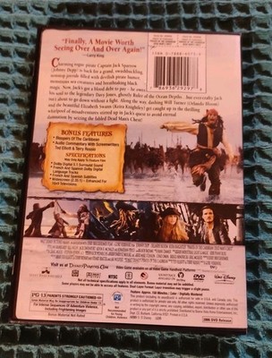 Pirates of the Caribbean: Dead Man's Chest (DVD,Walt Disney,PG-13