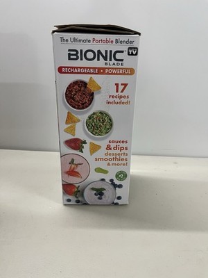Portable On The Go Blender. Rechargeable Bionic Blade As Seen On Tv