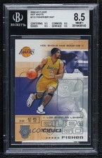 2002 Fleer Hot Shots Give and Go Derek Fisher Kobe Bryant #112 BGS 8.5 HOF 0q3