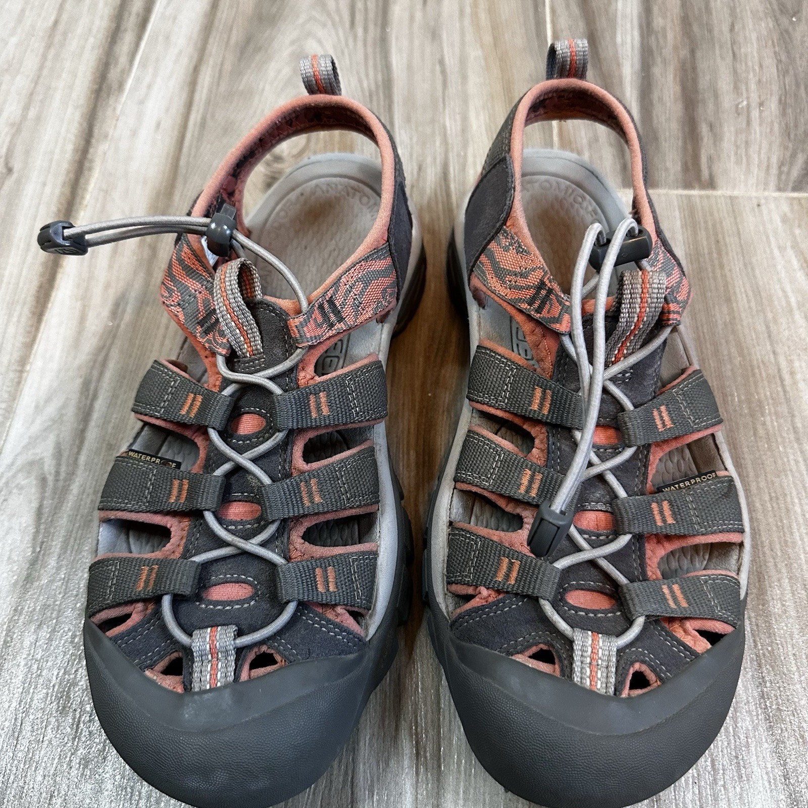 Keens sandalo donna Newport H2 sport impermeabile grigio corallo taglia 8 5 38EU outdoor