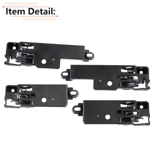 RLB-HILON 4 manijas de puerta interiores compatibles con Ford Fusion 2006 a