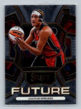 2024 Panini Select WNBA #25 Aaliyah Edwards Select Future