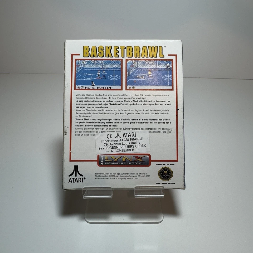 Basketbrawl Atari Lynx Game Complete In Box As New CIB - Image 3 of 4