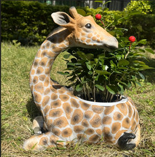 Pot De Fleur Girafe pour Jardin