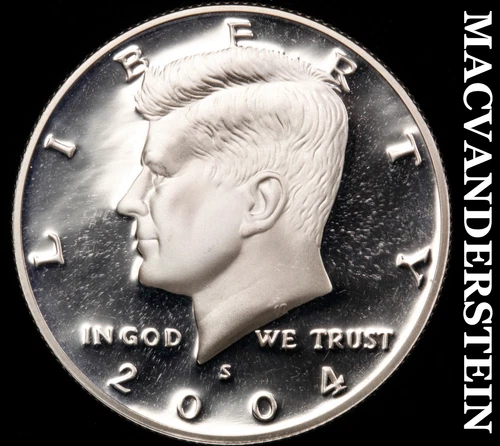 2004-S Kennedy Half Dollar- Silver Choice Gem Proof Luster #i2464