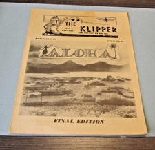 March 25 1949 US Naval Air Station Kaneohe Bay Hawaii The Klipper Newspaper 8pg
