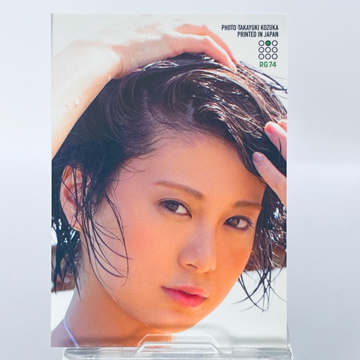 RaMuカード RaMu 74 2021 Trading Hit's Photo Game Card Japanese TCG