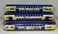 Roco H0 6210105 3-Teiliges Wagen-Set Dosto Metronom Ep. Vi Neu & Ovp