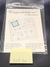 NEW Scrapbooking Crafting CREATIVE MEMORIES Stickers Lot 16 JOURNALING SQUARE