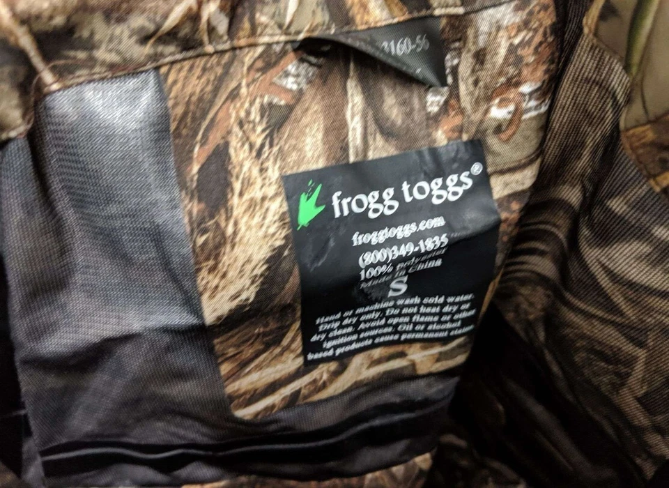 FROGG TOGGS Men's Pilot Guide: RealTree Max 5 Waterproof Rain Bib SMALL - Image 3 of 4