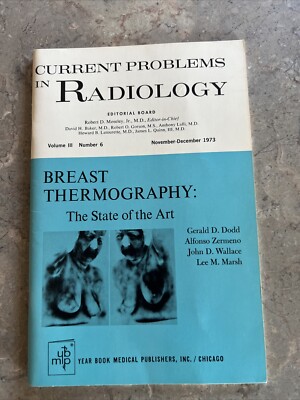 CURRENT PROBLEMS IN Radiology Breast Thermography The State Of The Art Paperback