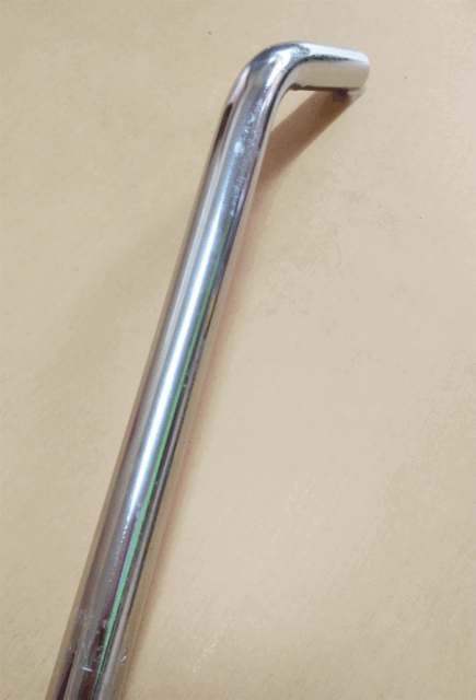 Chrome BMX DRS Layback 22.2mm Seat Post