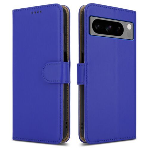 Pour Google Pixel 8/8 Pro Étui, Portefeuille Cuir Pied Antichoc Étui Téléphone - Photo 9 sur 98